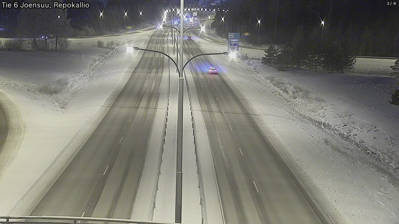 Kelikamerat Kuva Tie 6 Joensuu, Repokallio, Joensuu, Pohjois-Karjala