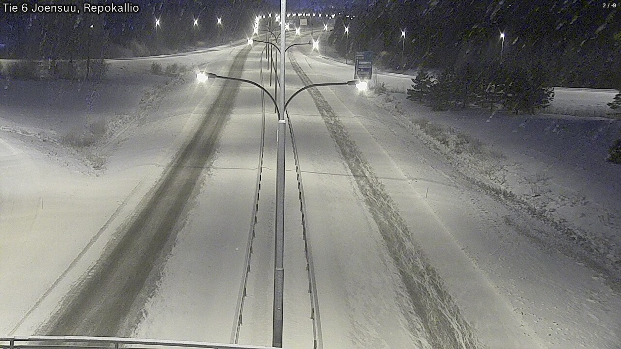 Kelikamerat Kuva Tie 6 Joensuu, Repokallio, Joensuu, Pohjois-Karjala