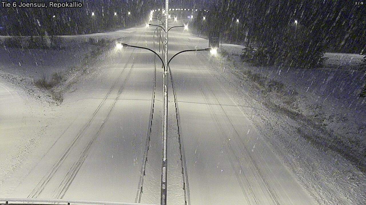 Kelikamerat Kuva Tie 6 Joensuu, Repokallio, Joensuu, Pohjois-Karjala