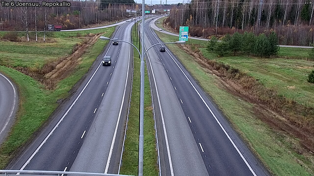 Kelikamerat Kuva Tie 6 Joensuu, Repokallio, Joensuu, Pohjois-Karjala