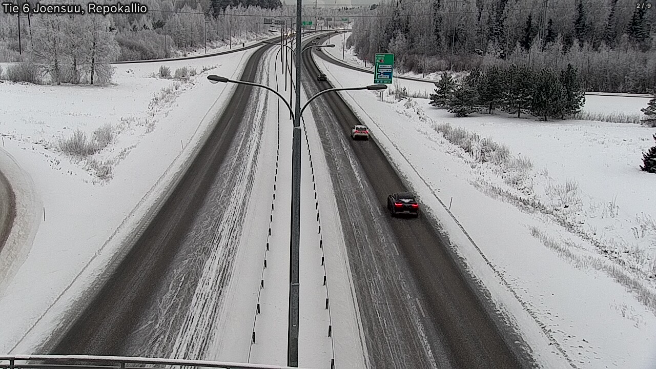 Kelikamerat Kuva Tie 6 Joensuu, Repokallio, Joensuu, Pohjois-Karjala