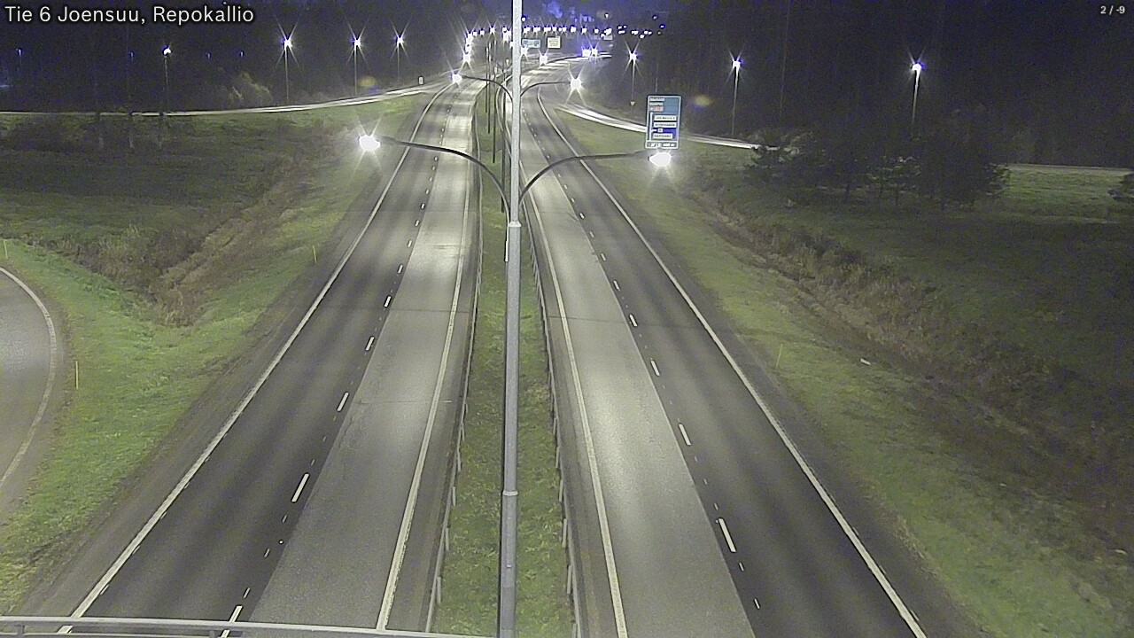 Kelikamerat Kuva Tie 6 Joensuu, Repokallio, Joensuu, Pohjois-Karjala