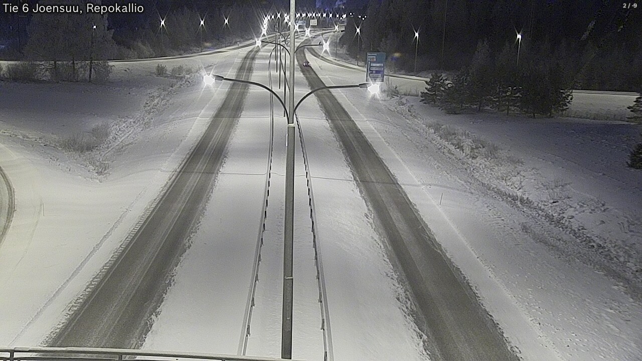 Kelikamerat Kuva Tie 6 Joensuu, Repokallio, Joensuu, Pohjois-Karjala