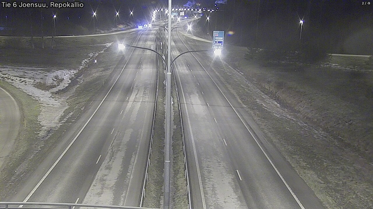 Kelikamerat Kuva Tie 6 Joensuu, Repokallio, Joensuu, Pohjois-Karjala