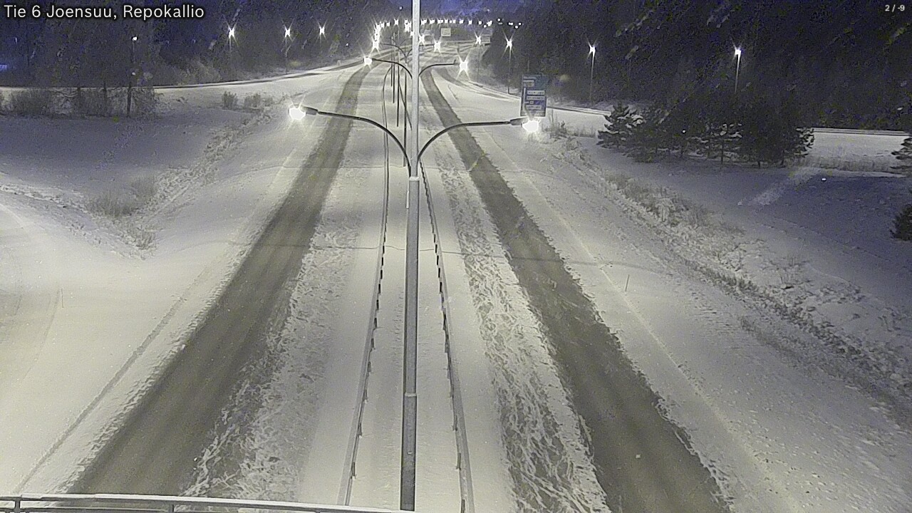 Kelikamerat Kuva Tie 6 Joensuu, Repokallio, Joensuu, Pohjois-Karjala