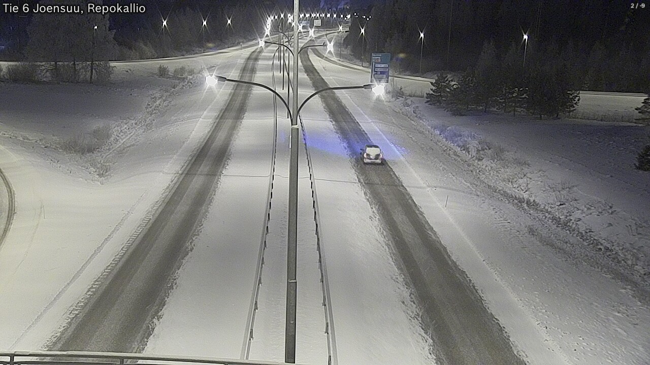 Kelikamerat Kuva Tie 6 Joensuu, Repokallio, Joensuu, Pohjois-Karjala