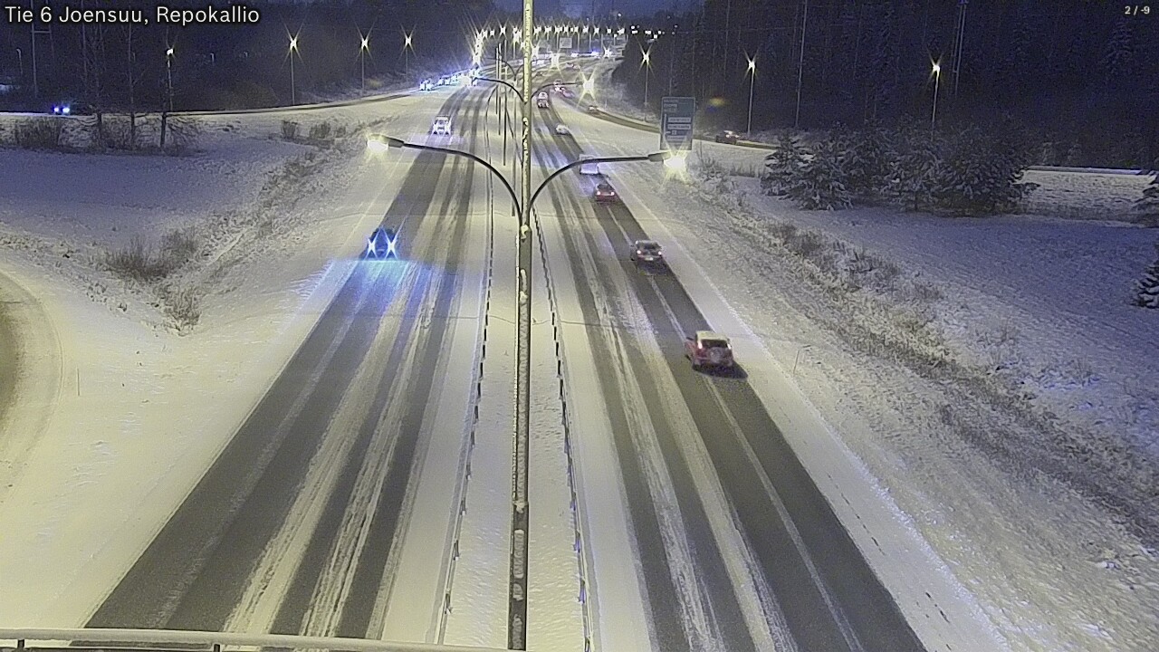 Kelikamerat Kuva Tie 6 Joensuu, Repokallio, Joensuu, Pohjois-Karjala