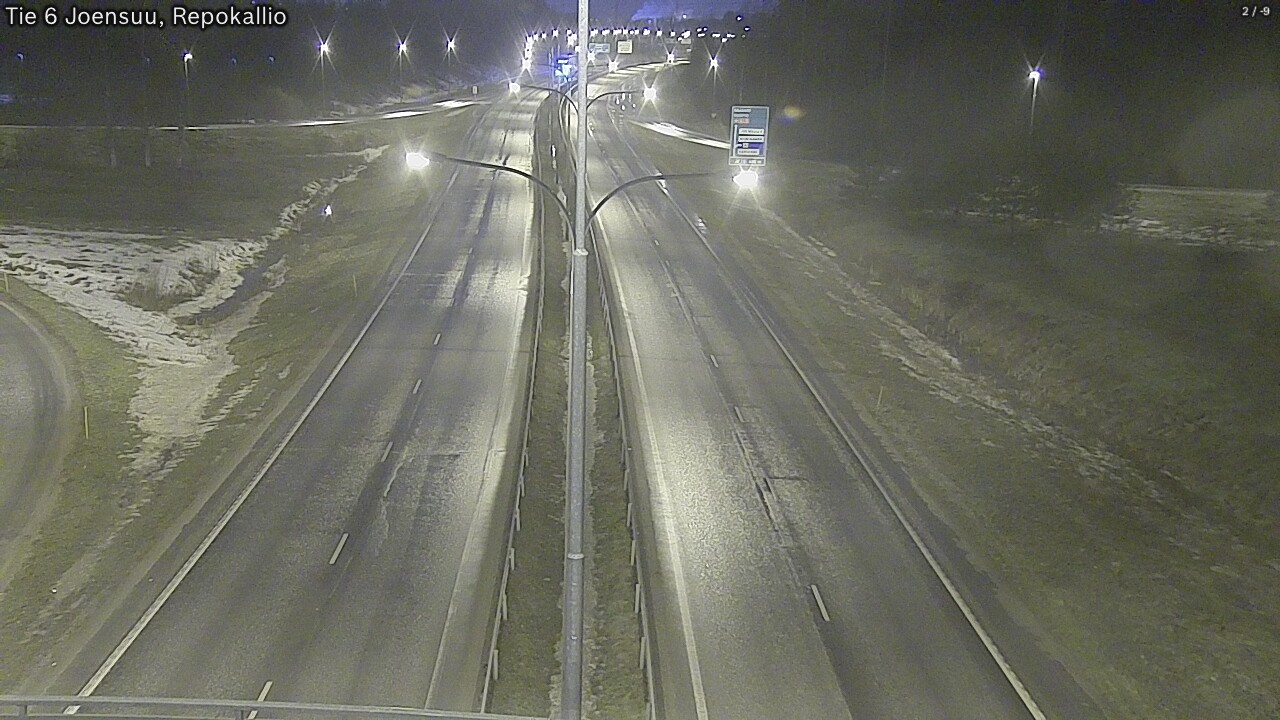 Kelikamerat Kuva Tie 6 Joensuu, Repokallio, Joensuu, Pohjois-Karjala