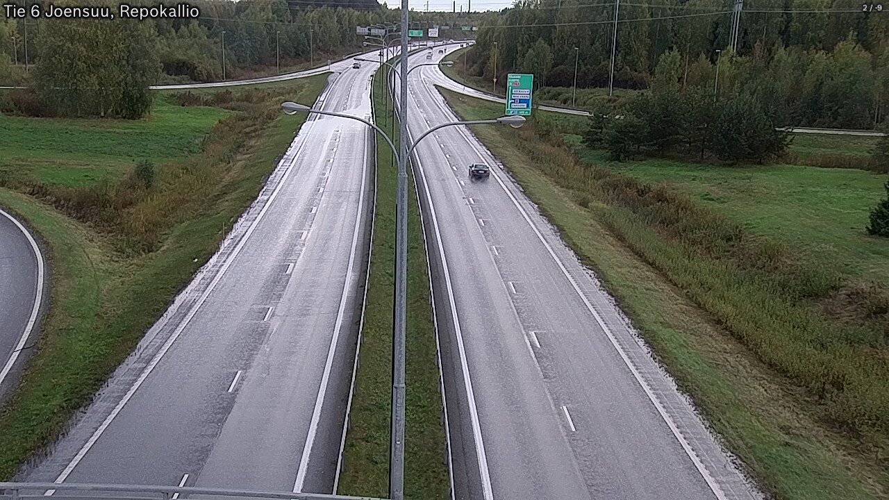 Kelikamerat Kuva Tie 6 Joensuu, Repokallio, Joensuu, Pohjois-Karjala