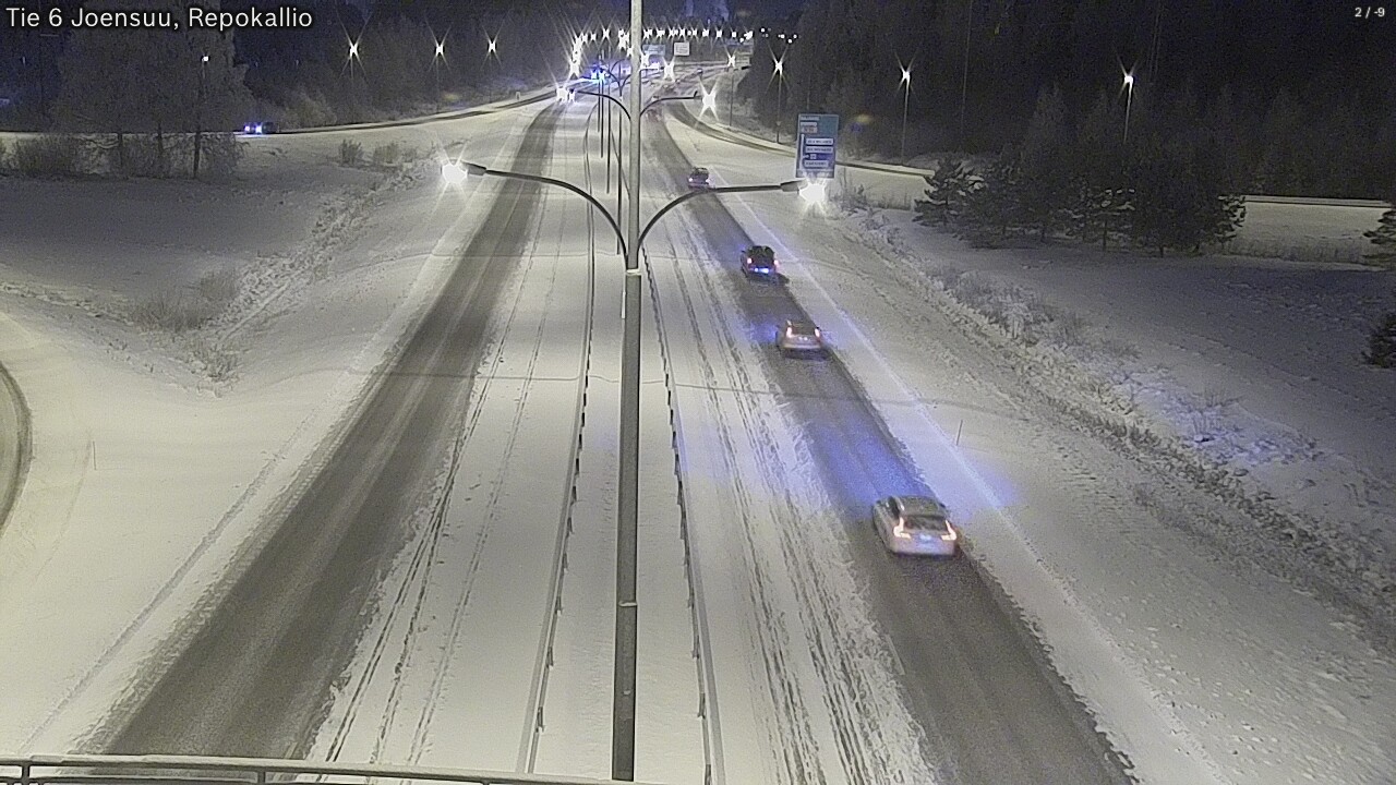 Kelikamerat Kuva Tie 6 Joensuu, Repokallio, Joensuu, Pohjois-Karjala