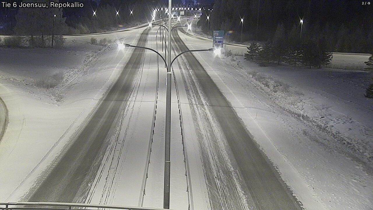 Kelikamerat Kuva Tie 6 Joensuu, Repokallio, Joensuu, Pohjois-Karjala