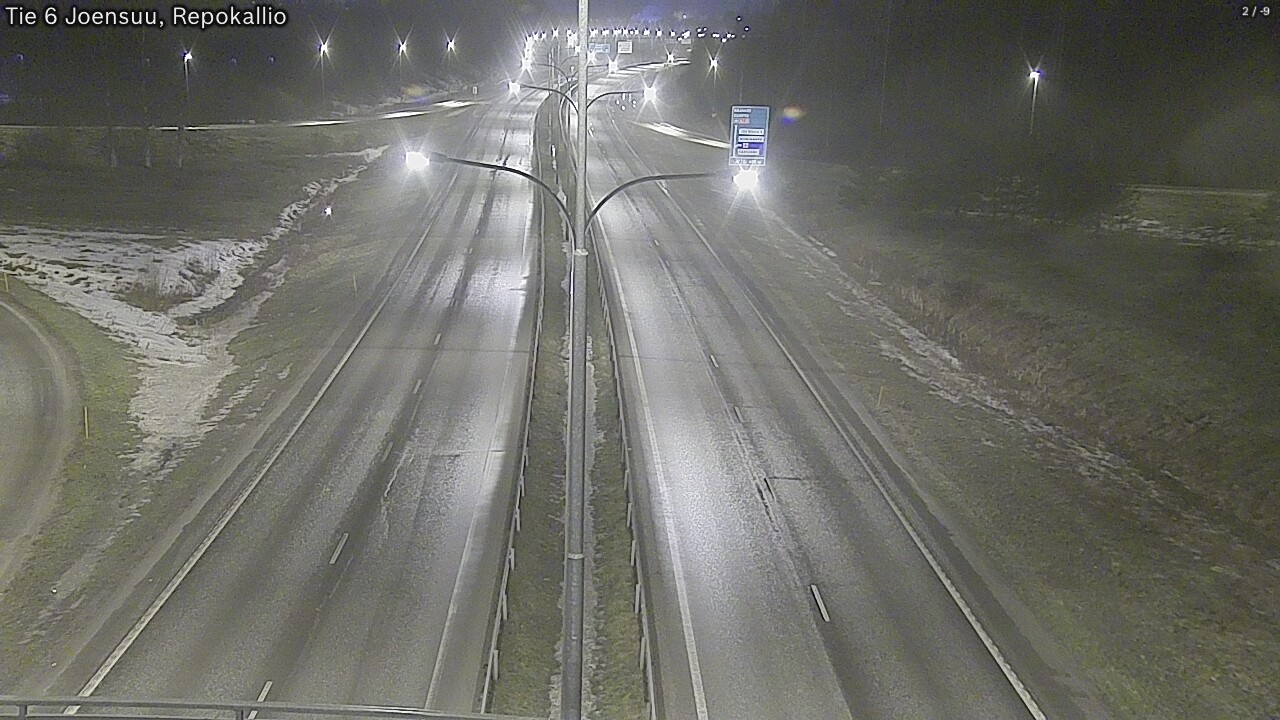 Kelikamerat Kuva Tie 6 Joensuu, Repokallio, Joensuu, Pohjois-Karjala