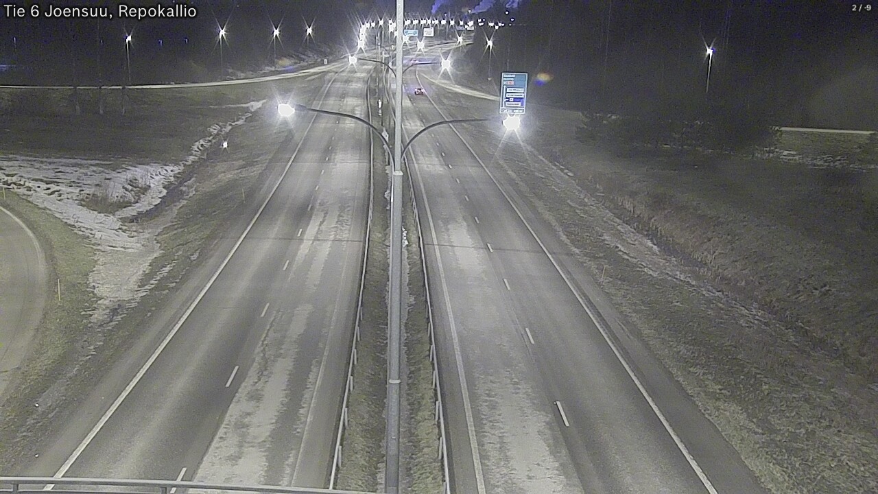 Kelikamerat Kuva Tie 6 Joensuu, Repokallio, Joensuu, Pohjois-Karjala