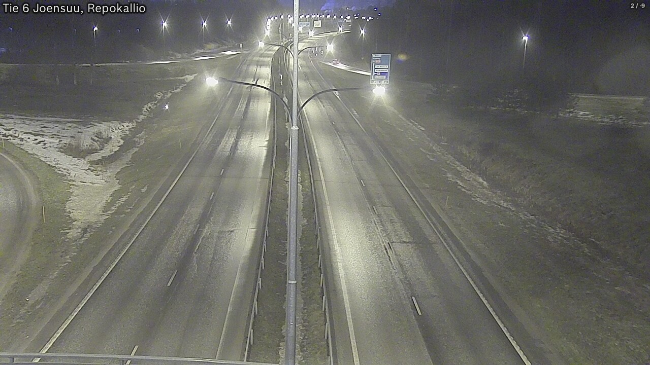 Kelikamerat Kuva Tie 6 Joensuu, Repokallio, Joensuu, Pohjois-Karjala