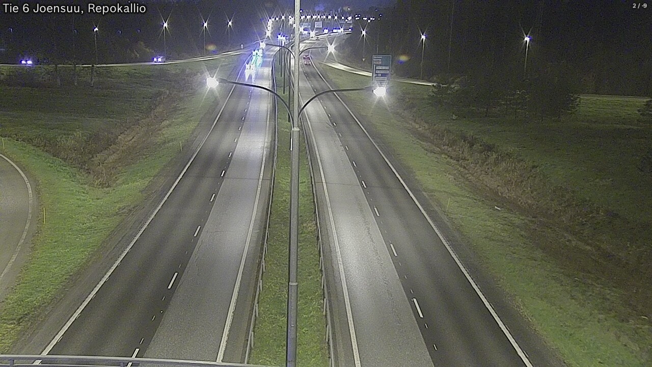 Kelikamerat Kuva Tie 6 Joensuu, Repokallio, Joensuu, Pohjois-Karjala