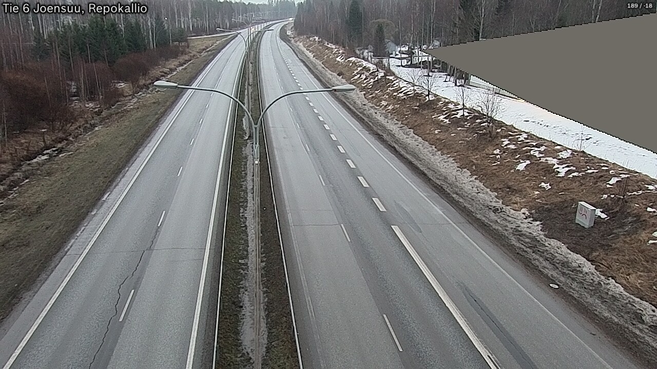 Kelikamerat Kuva Tie 6 Joensuu, Repokallio, Joensuu, Pohjois-Karjala