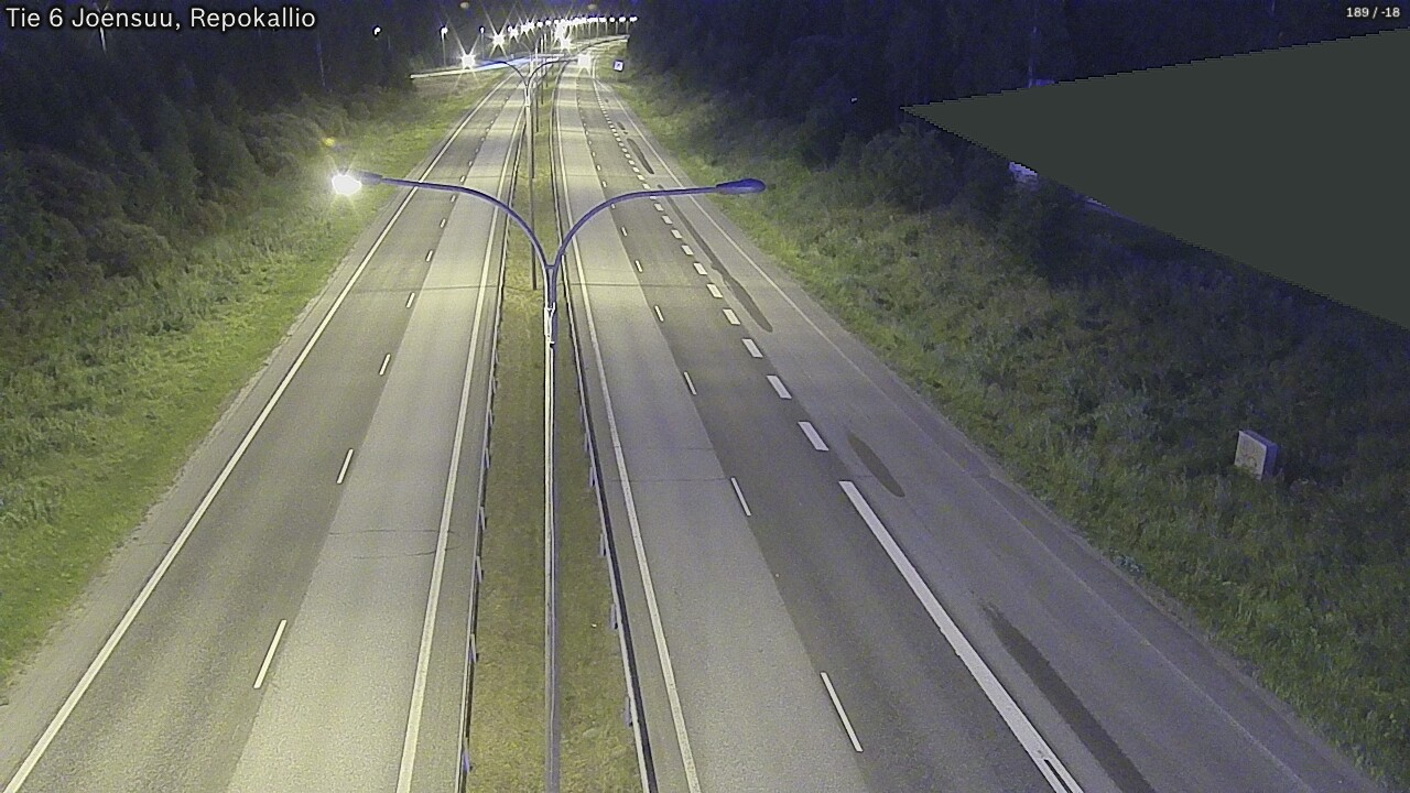 Kelikamerat Kuva Tie 6 Joensuu, Repokallio, Joensuu, Pohjois-Karjala