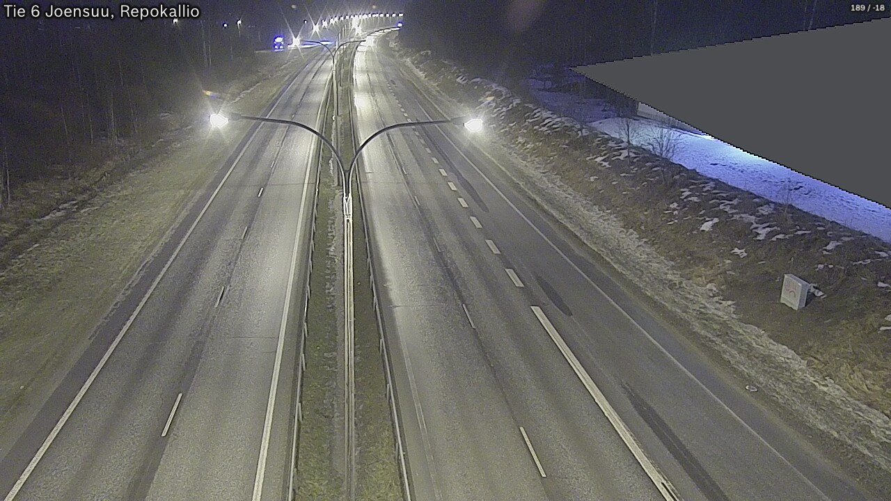 Kelikamerat Kuva Tie 6 Joensuu, Repokallio, Joensuu, Pohjois-Karjala