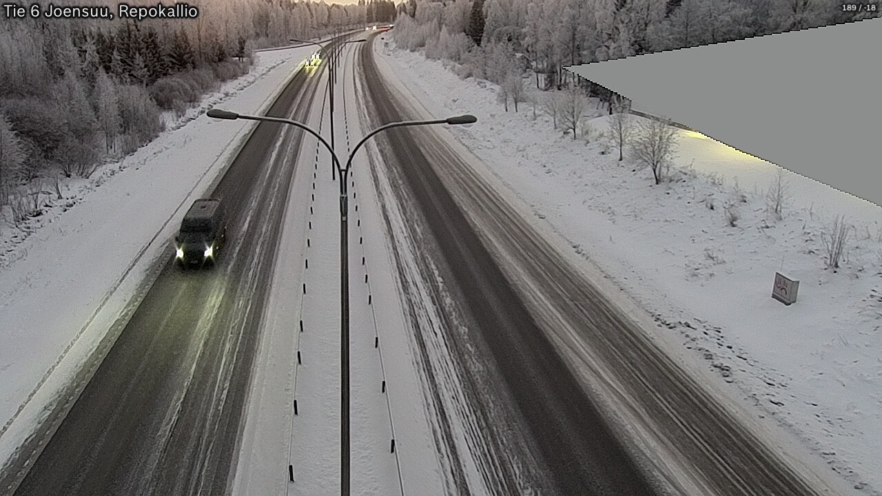 Kelikamerat Kuva Tie 6 Joensuu, Repokallio, Joensuu, Pohjois-Karjala