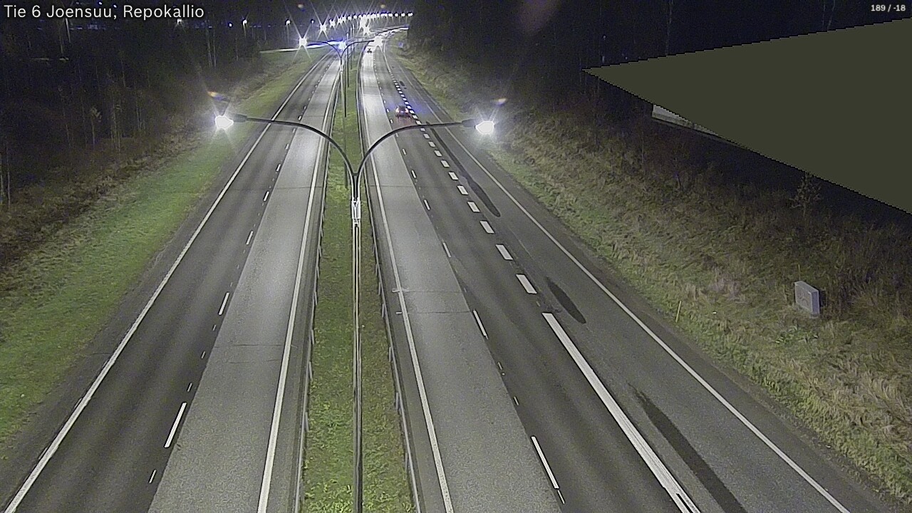 Kelikamerat Kuva Tie 6 Joensuu, Repokallio, Joensuu, Pohjois-Karjala