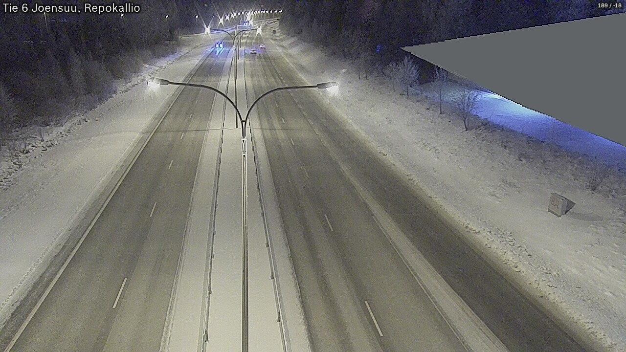 Kelikamerat Kuva Tie 6 Joensuu, Repokallio, Joensuu, Pohjois-Karjala