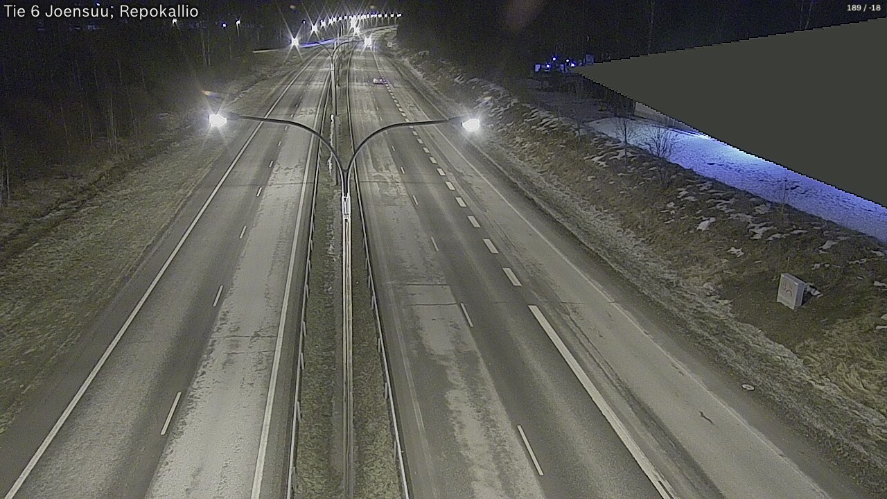 Kelikamerat Kuva Tie 6 Joensuu, Repokallio, Joensuu, Pohjois-Karjala