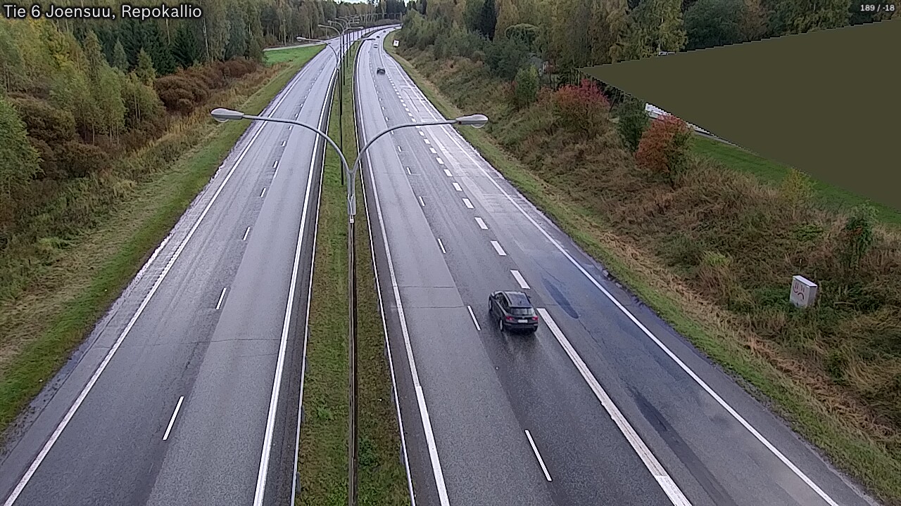 Kelikamerat Kuva Tie 6 Joensuu, Repokallio, Joensuu, Pohjois-Karjala