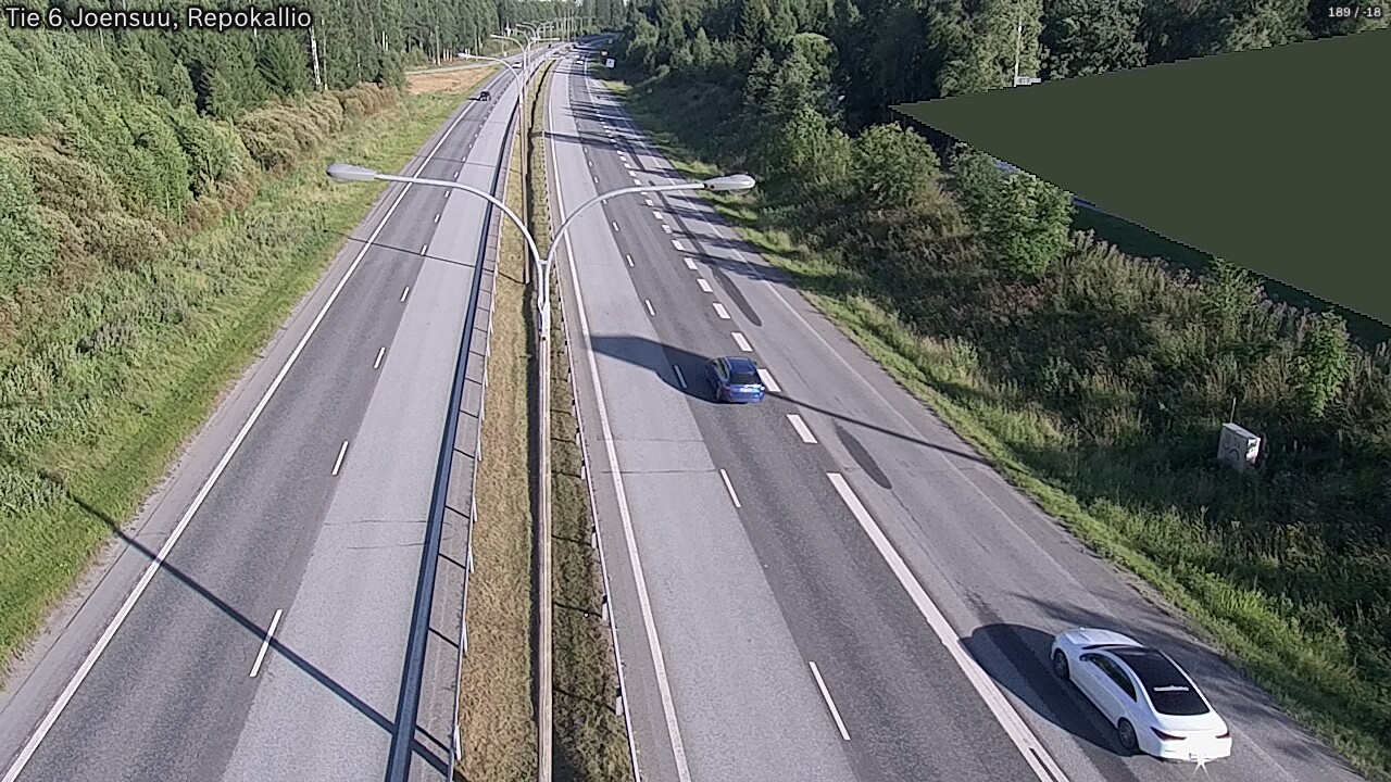 Kelikamerat Kuva Tie 6 Joensuu, Repokallio, Joensuu, Pohjois-Karjala
