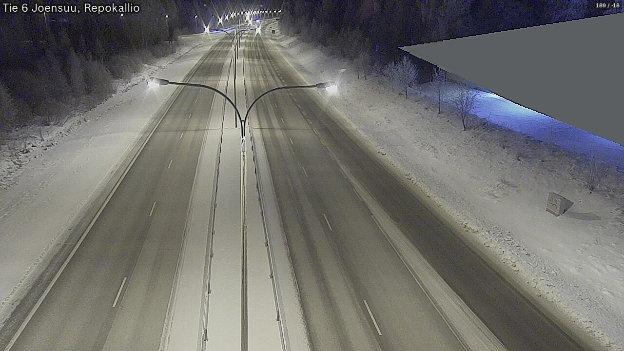 Kelikamerat Kuva Tie 6 Joensuu, Repokallio, Joensuu, Pohjois-Karjala