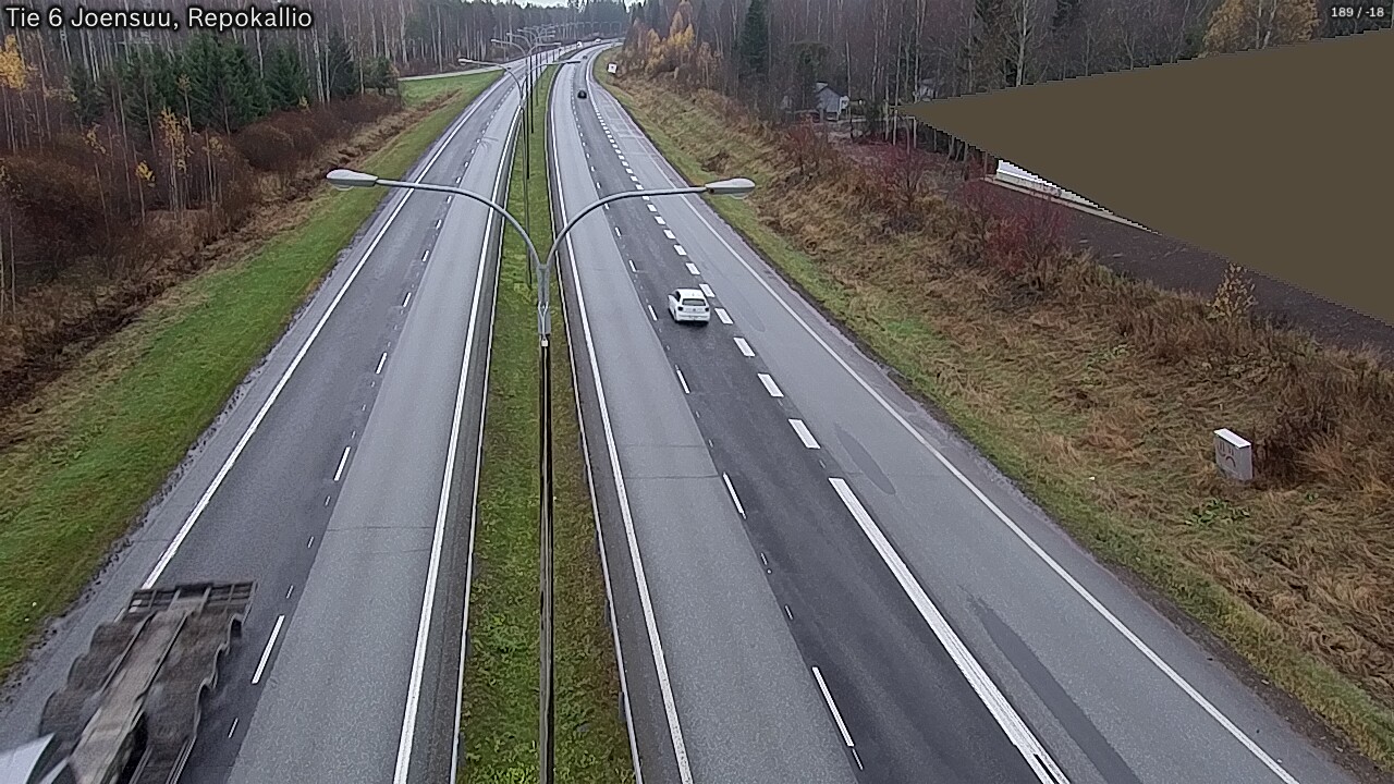 Kelikamerat Kuva Tie 6 Joensuu, Repokallio, Joensuu, Pohjois-Karjala