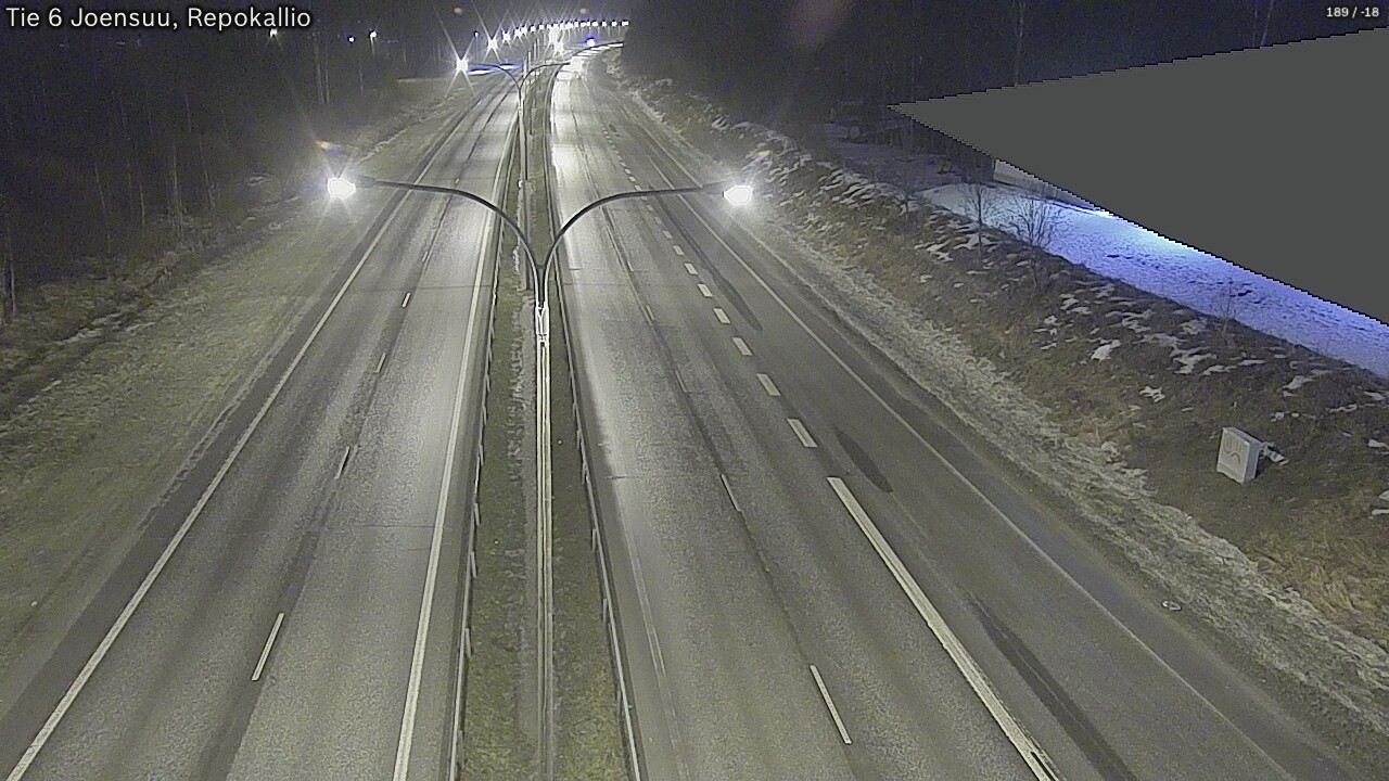 Kelikamerat Kuva Tie 6 Joensuu, Repokallio, Joensuu, Pohjois-Karjala