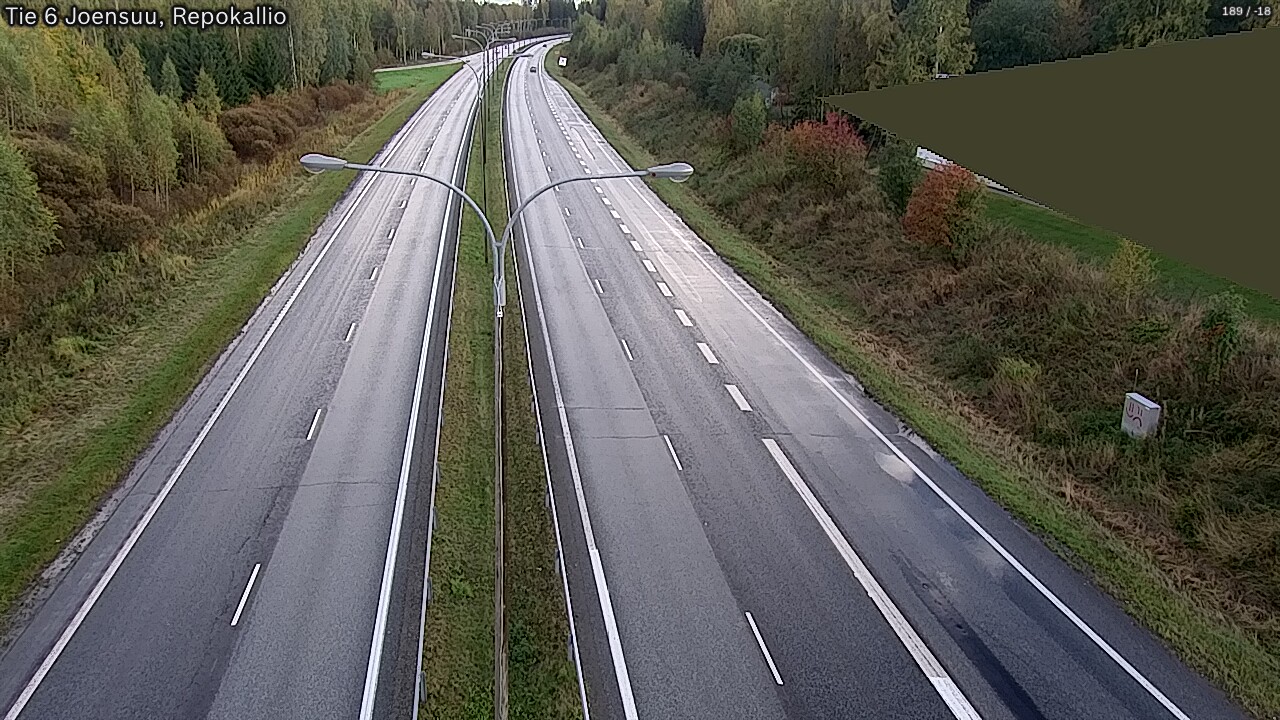 Kelikamerat Kuva Tie 6 Joensuu, Repokallio, Joensuu, Pohjois-Karjala