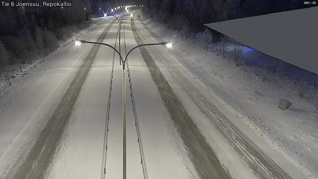 Kelikamerat Kuva Tie 6 Joensuu, Repokallio, Joensuu, Pohjois-Karjala