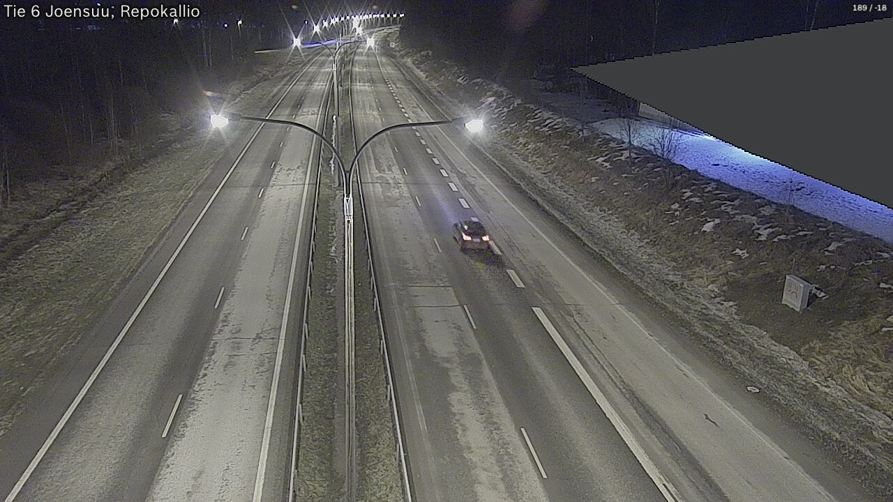 Kelikamerat Kuva Tie 6 Joensuu, Repokallio, Joensuu, Pohjois-Karjala