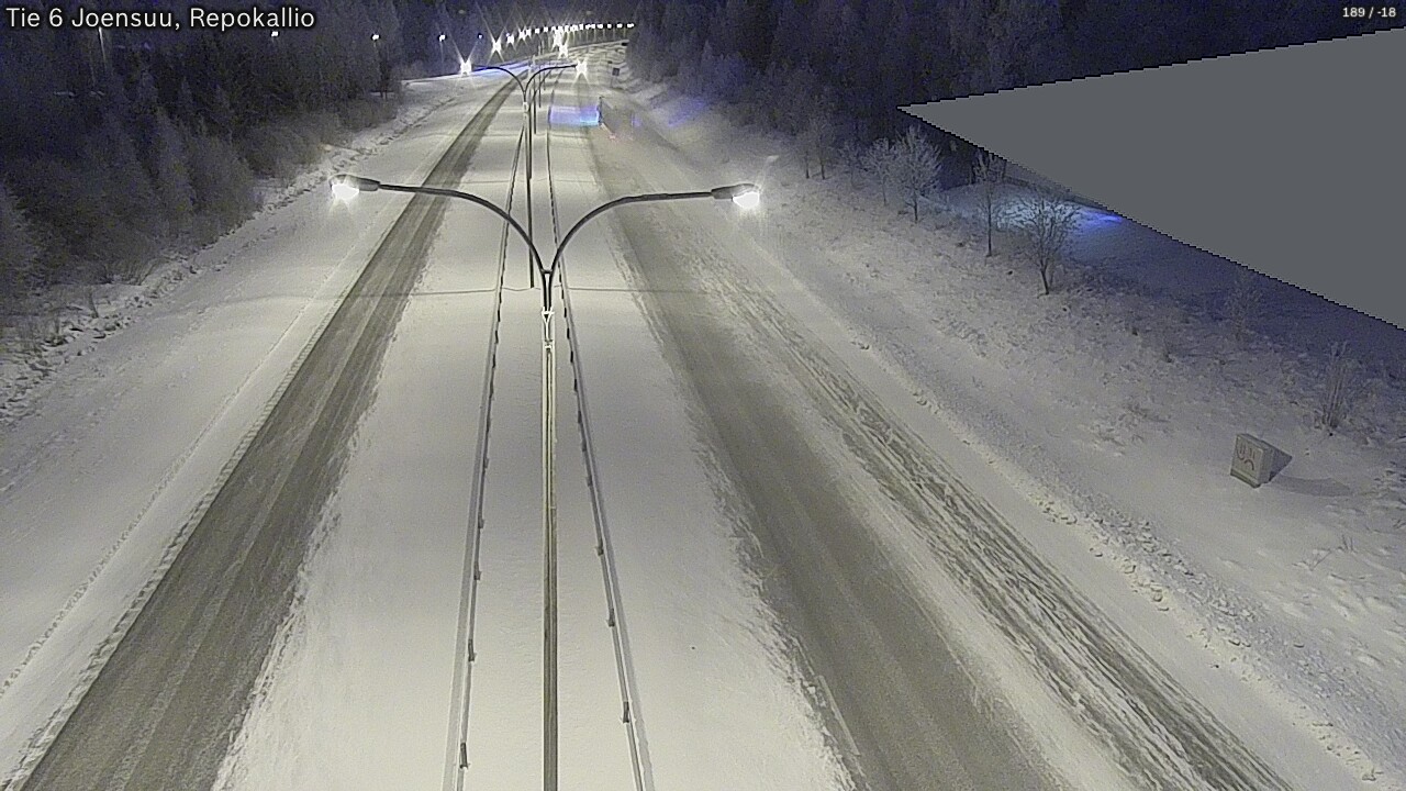 Kelikamerat Kuva Tie 6 Joensuu, Repokallio, Joensuu, Pohjois-Karjala