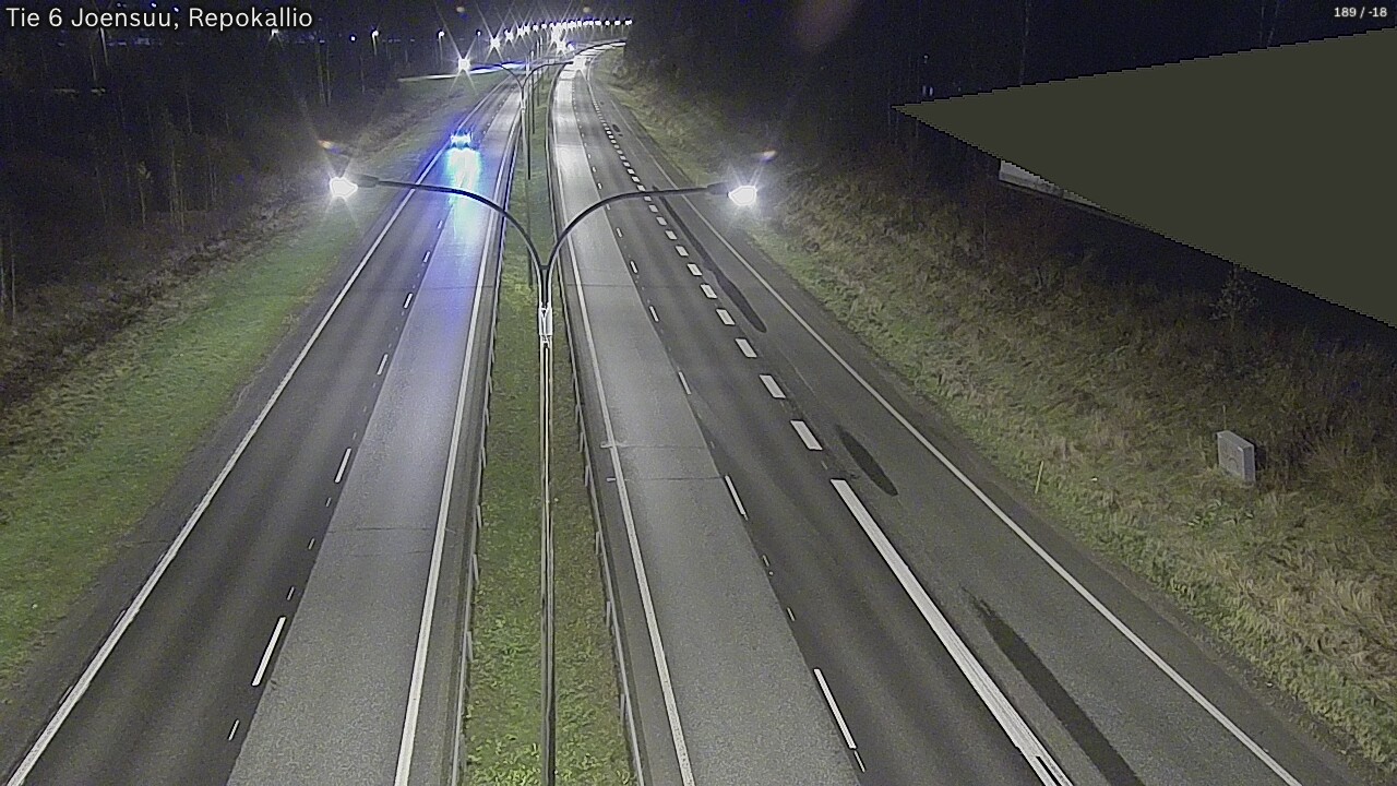 Kelikamerat Kuva Tie 6 Joensuu, Repokallio, Joensuu, Pohjois-Karjala