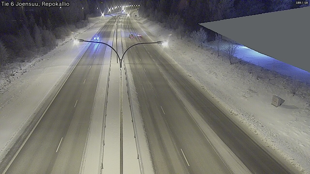 Kelikamerat Kuva Tie 6 Joensuu, Repokallio, Joensuu, Pohjois-Karjala