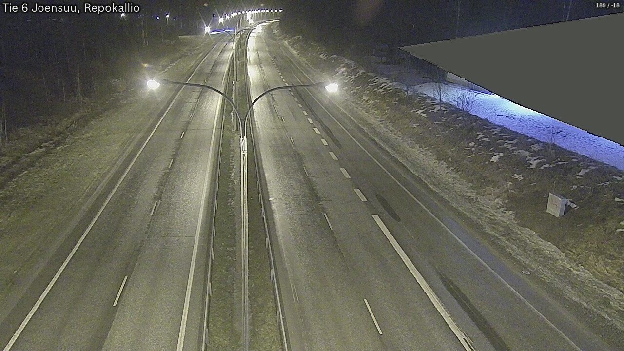 Kelikamerat Kuva Tie 6 Joensuu, Repokallio, Joensuu, Pohjois-Karjala