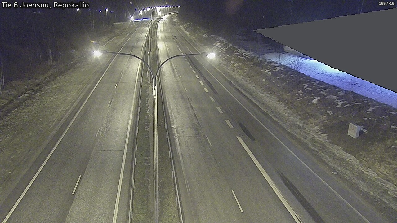 Kelikamerat Kuva Tie 6 Joensuu, Repokallio, Joensuu, Pohjois-Karjala