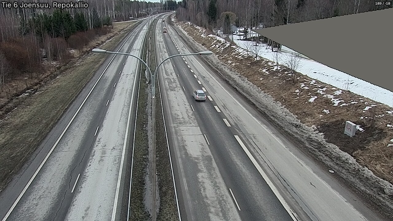 Kelikamerat Kuva Tie 6 Joensuu, Repokallio, Joensuu, Pohjois-Karjala