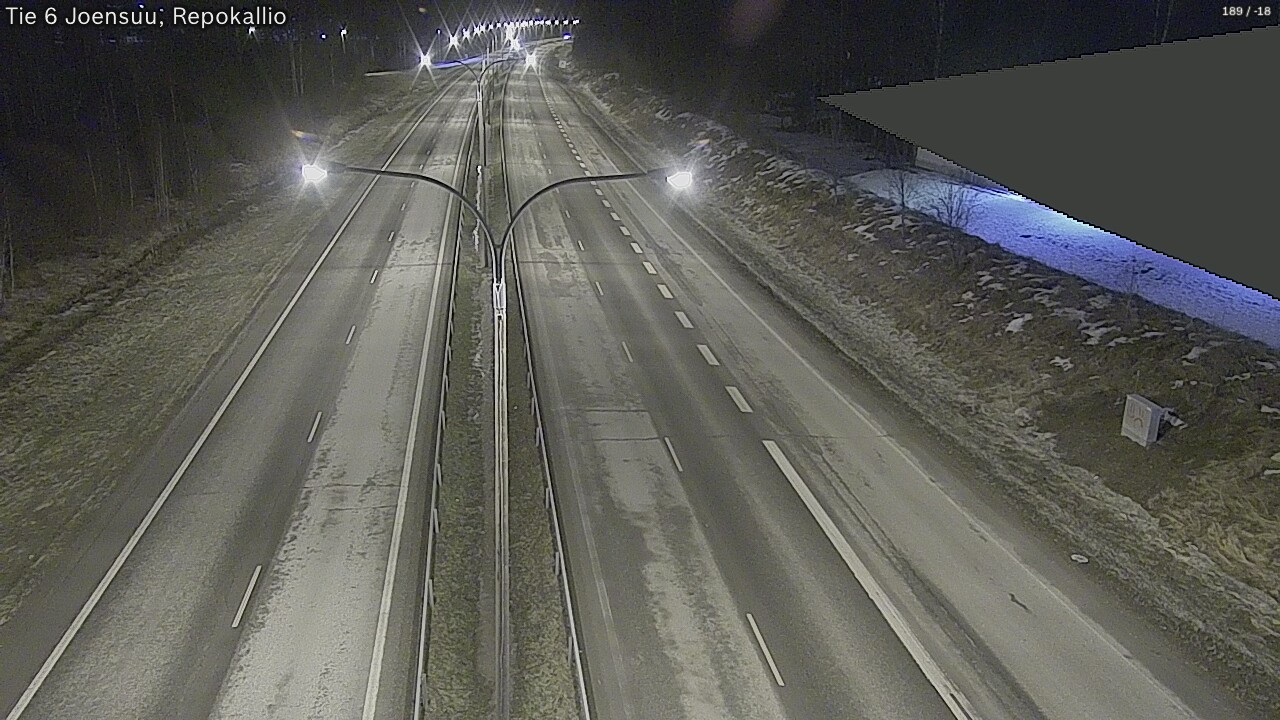 Kelikamerat Kuva Tie 6 Joensuu, Repokallio, Joensuu, Pohjois-Karjala