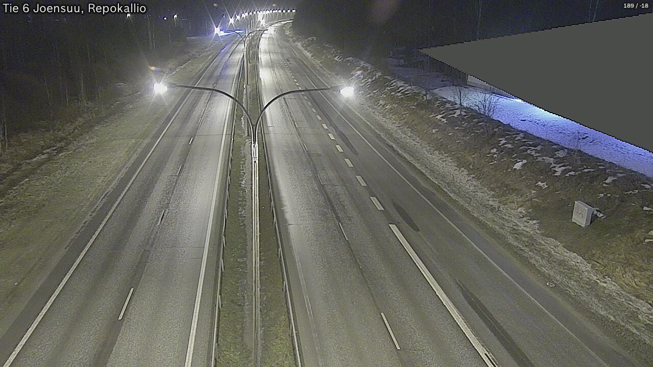 Kelikamerat Kuva Tie 6 Joensuu, Repokallio, Joensuu, Pohjois-Karjala