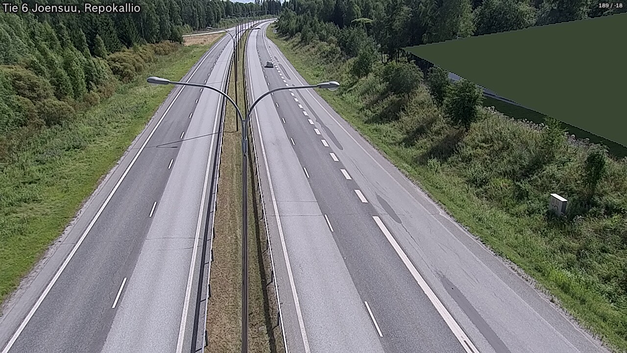 Kelikamerat Kuva Tie 6 Joensuu, Repokallio, Joensuu, Pohjois-Karjala