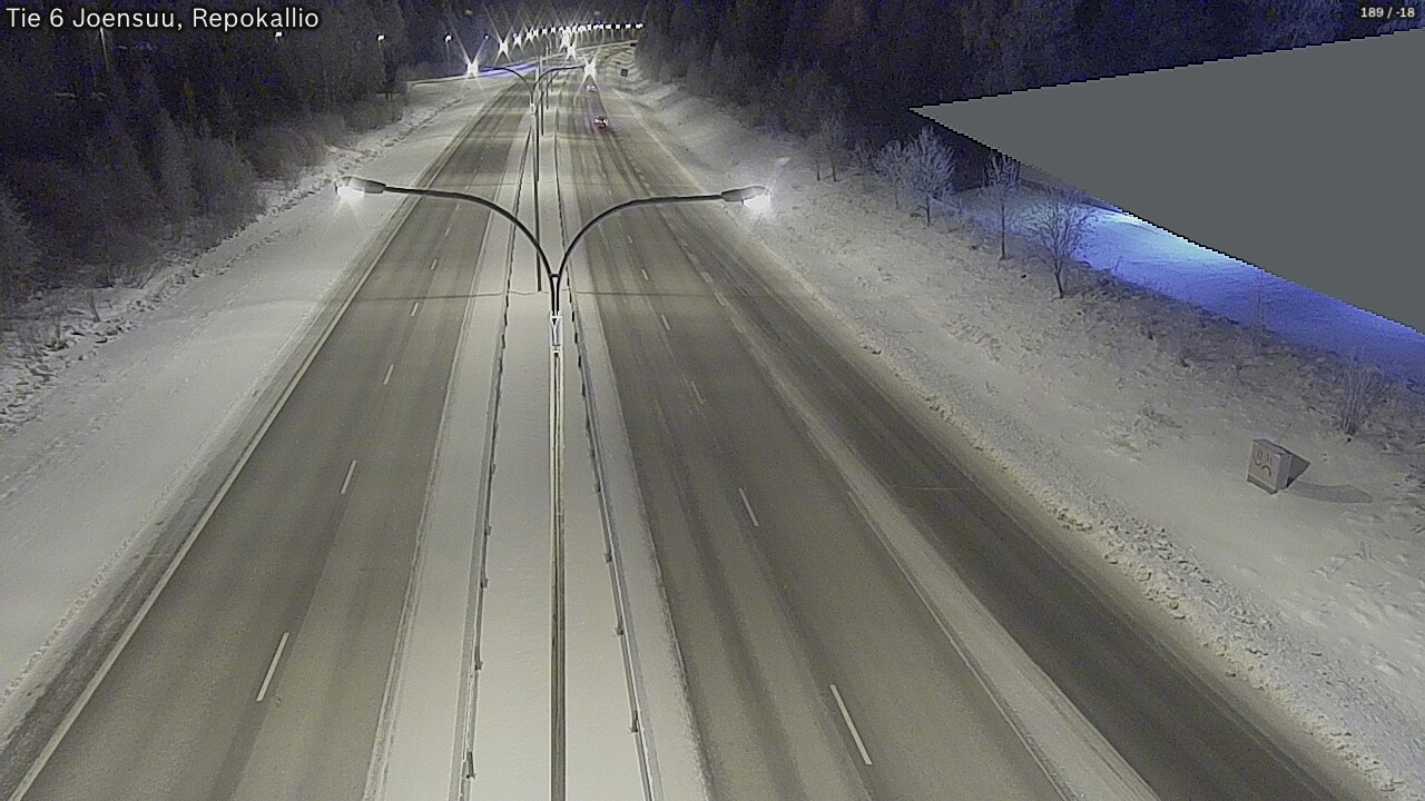 Kelikamerat Kuva Tie 6 Joensuu, Repokallio, Joensuu, Pohjois-Karjala