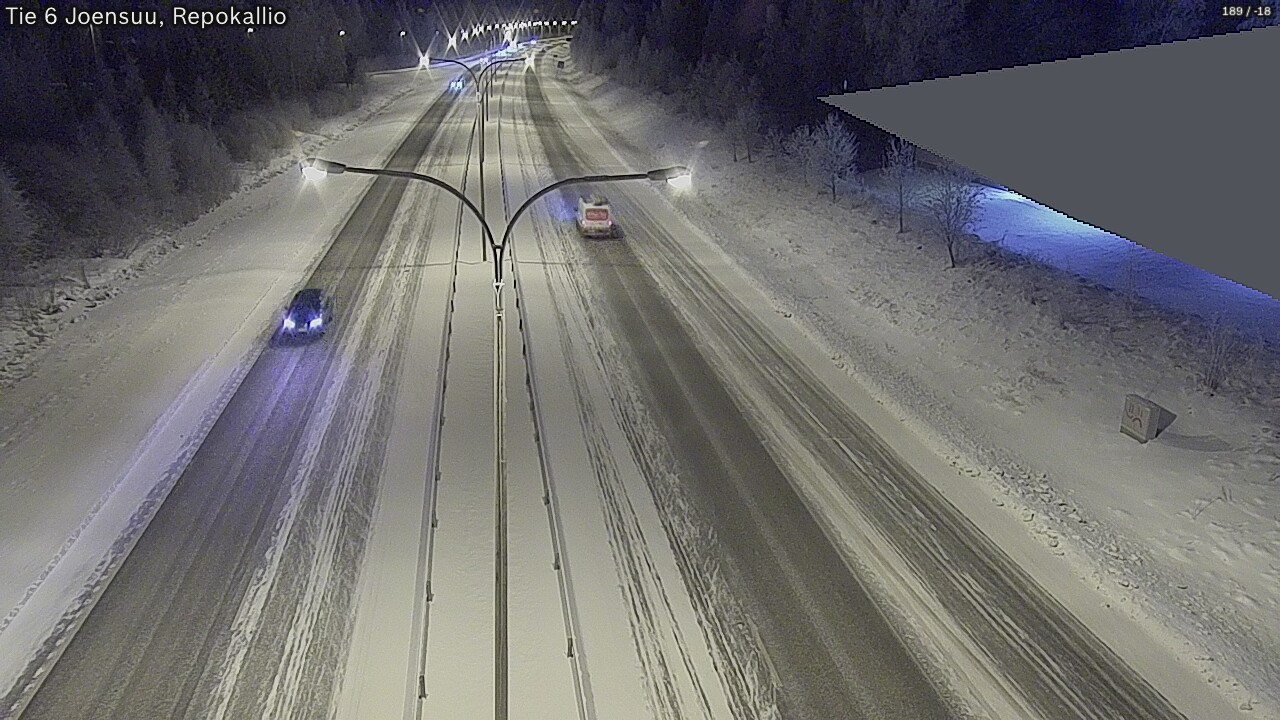 Kelikamerat Kuva Tie 6 Joensuu, Repokallio, Joensuu, Pohjois-Karjala