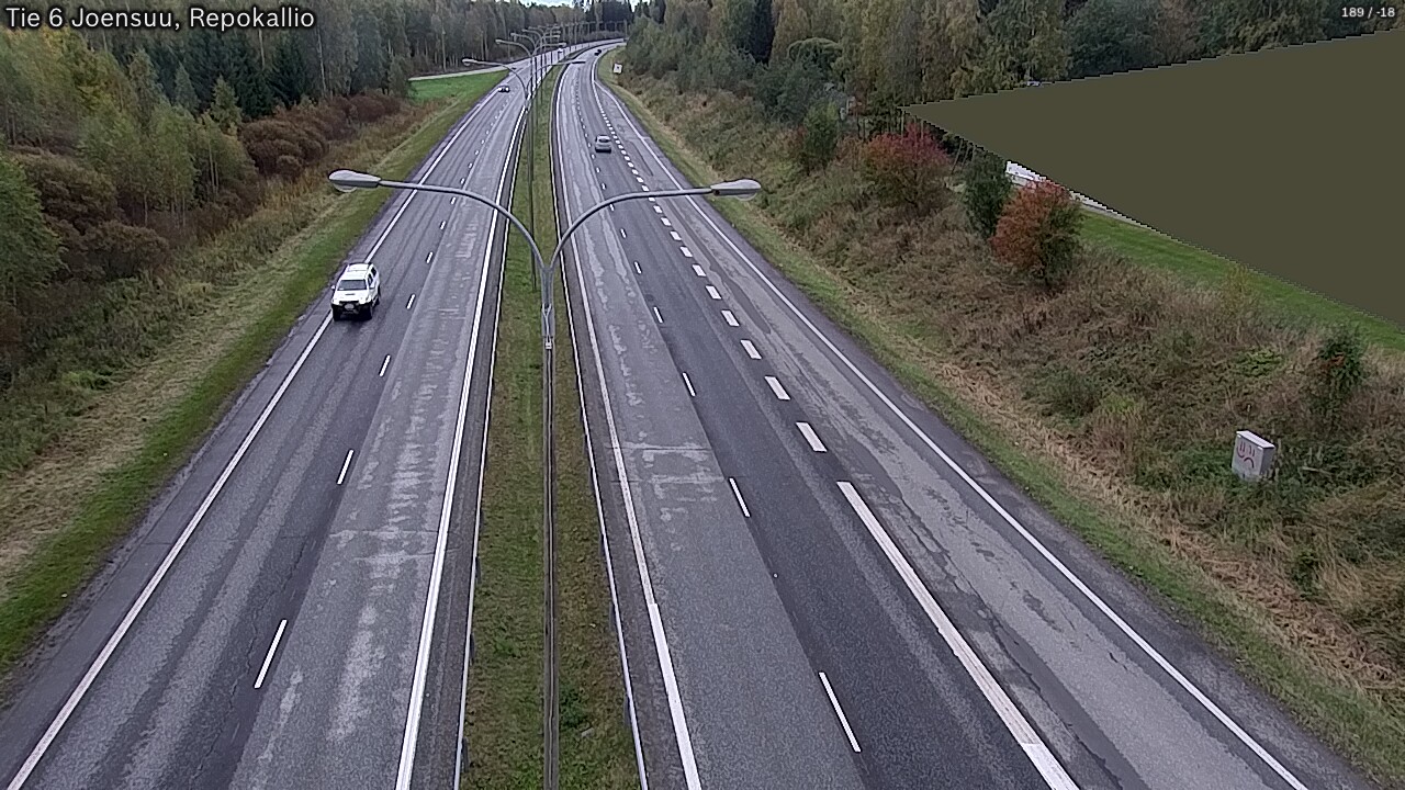 Kelikamerat Kuva Tie 6 Joensuu, Repokallio, Joensuu, Pohjois-Karjala