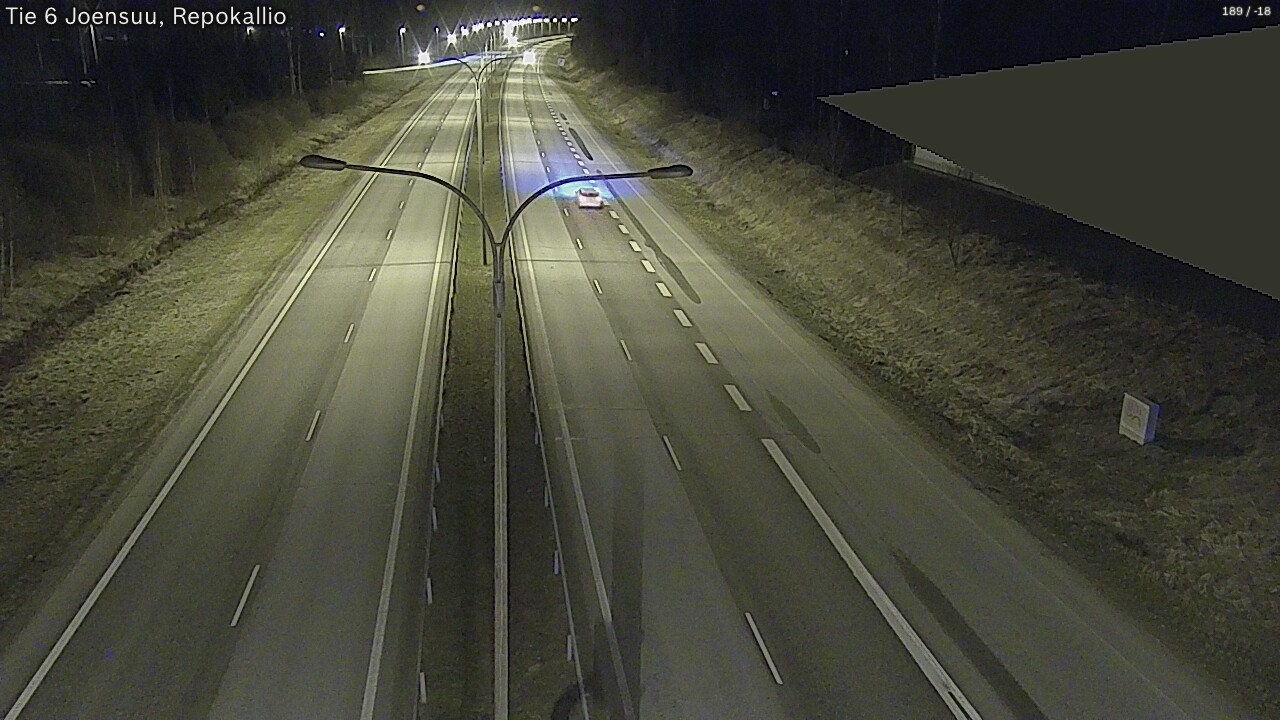 Kelikamerat Kuva Tie 6 Joensuu, Repokallio, Joensuu, Pohjois-Karjala