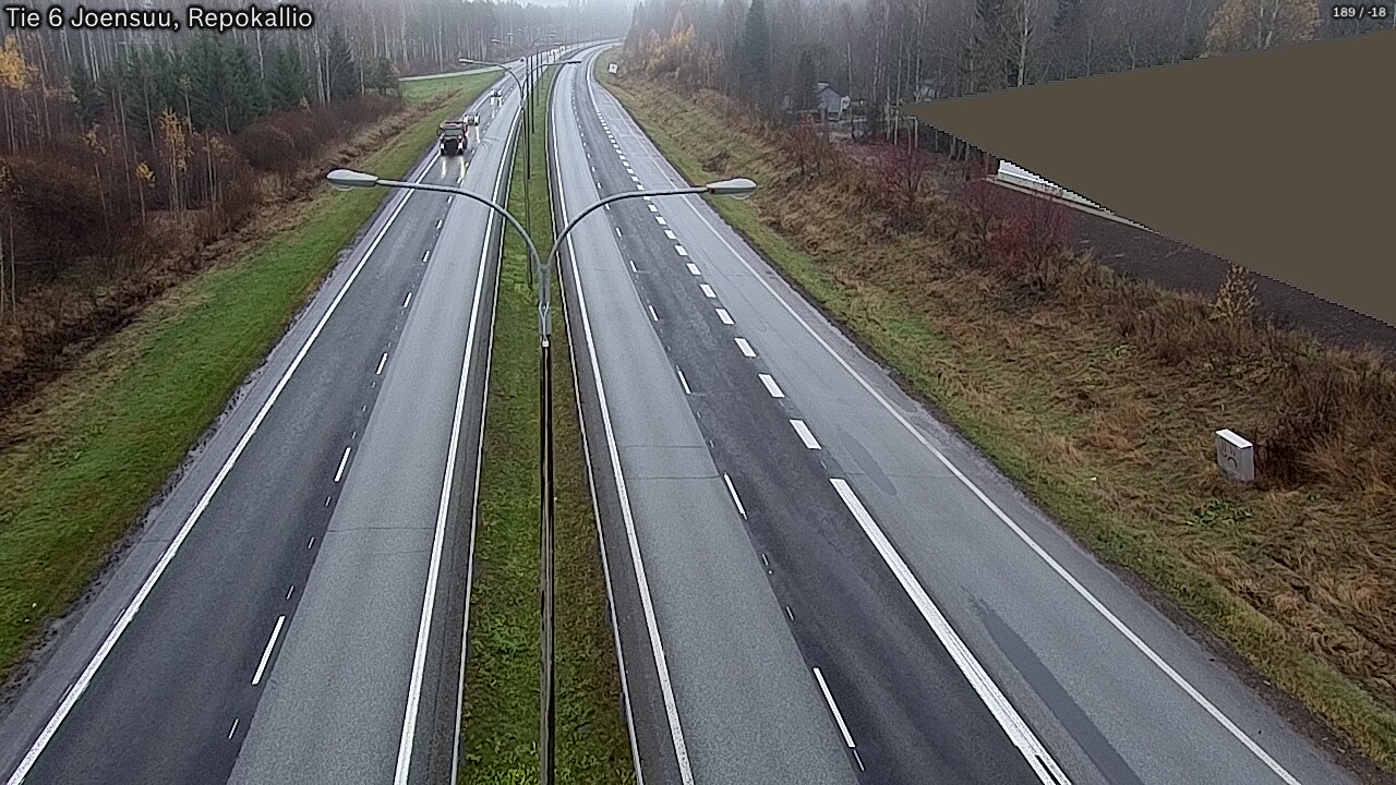 Kelikamerat Kuva Tie 6 Joensuu, Repokallio, Joensuu, Pohjois-Karjala