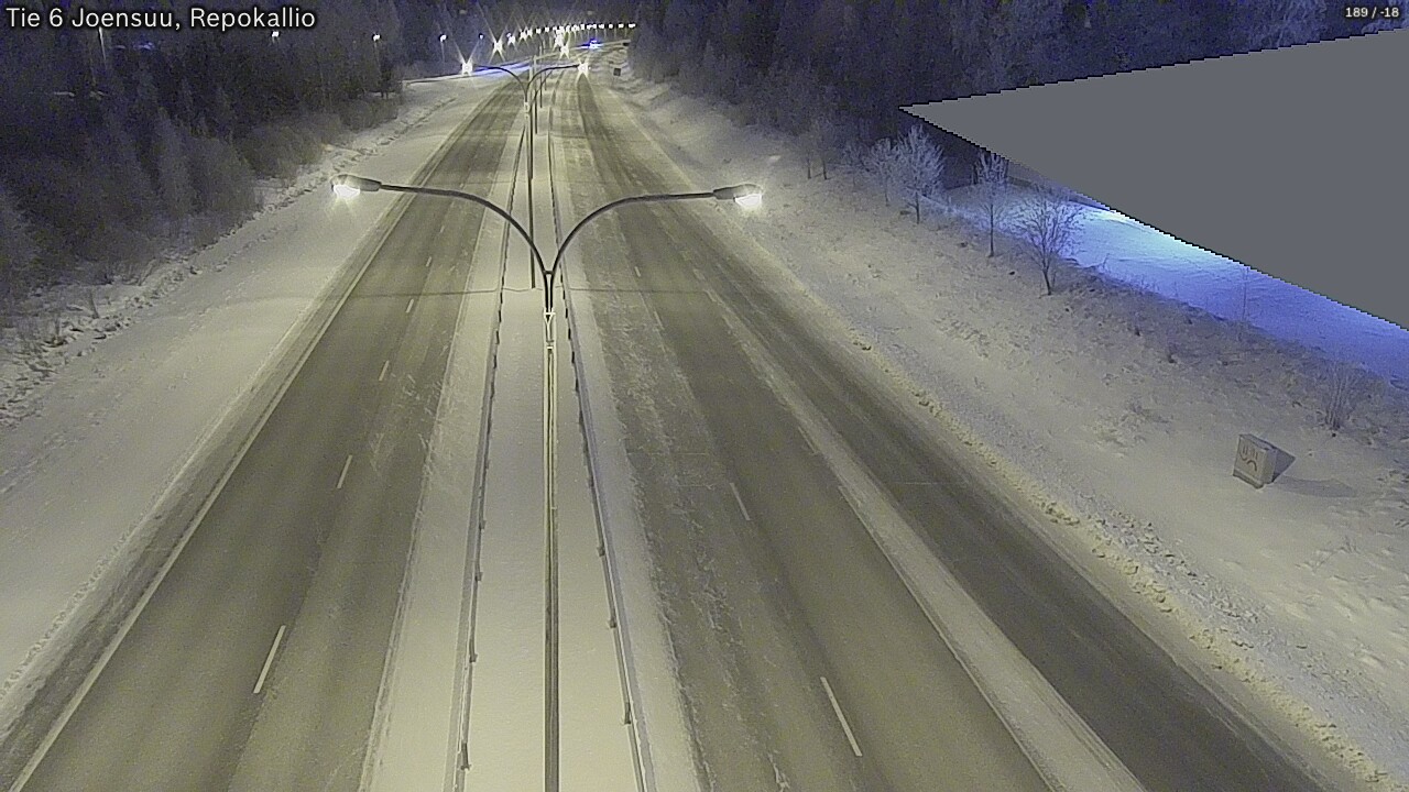 Kelikamerat Kuva Tie 6 Joensuu, Repokallio, Joensuu, Pohjois-Karjala