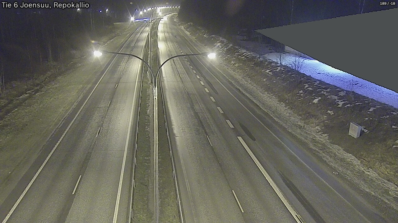 Kelikamerat Kuva Tie 6 Joensuu, Repokallio, Joensuu, Pohjois-Karjala